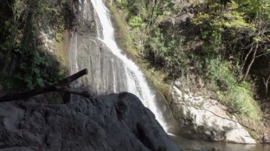 Çok Güzel Şelale Suları Görüntüsü.