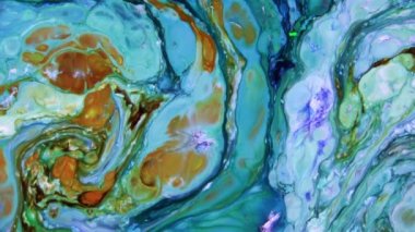 Çok Güzel Yüzey Taşıyıcı Yüzey Sıvı Boyası Arkaplan Doku Videosu.