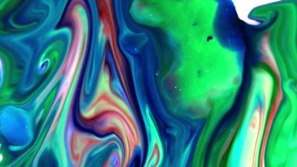 Belleza Abstracta Del Arte Paint Explode Fantasy Spread Colorida Difusión — Vídeo de stock