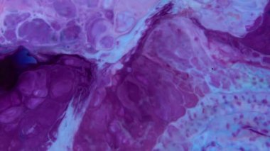 Soyut Organik Girdap, Ayrıntılı Yüzey Renkli Boyaları 'nda Sonsuz Gerçeküstü Hipnotize Etme