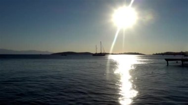 Akşam Yaz Sahil Manzarası.