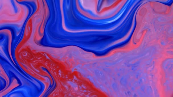 Astratto Vortice Organico Ipnotizzante Surreale Infinito Superficie Dettagliata Diffusione Colorata — Video Stock