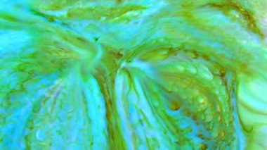 Soyut Renkli Mürekkep Sıvı Patlaması Pshychedelic Boya Patlaması Hareketi