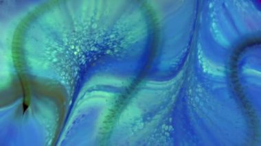 Soyut Organik Girdap, Ayrıntılı Yüzey Renkli Boyaları 'nda Sonsuz Gerçeküstü Hipnotize Etme