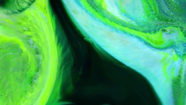 Color Colorido Abstracto Tinta Líquido Pshychedelic Pintura Explosión Movimiento — Vídeos de Stock