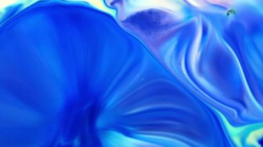 Soyut Renkli Mürekkep Sıvısı Pshychedelic Boya Patlaması Hareketi.