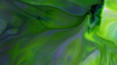 Soyut Organik Girdap, Ayrıntılı Yüzey Renkli Boyaları 'nda Sonsuz Gerçeküstü Hipnotize Etme.