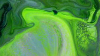 Soyut Organik Girdap, Ayrıntılı Yüzey Renkli Boyaları 'nda Sonsuz Gerçeküstü Hipnotize Etme.