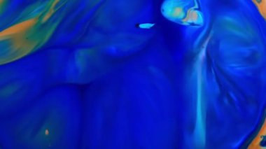 Soyut Organik Girdap, Ayrıntılı Yüzey Renkli Boyaları 'nda Sonsuz Gerçeküstü Hipnotize Etme.