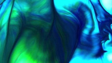 Soyut Organik Girdap, Ayrıntılı Yüzey Renkli Boyaları 'nda Sonsuz Gerçeküstü Hipnotize Etme.