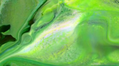 Soyut Organik Girdap, Ayrıntılı Yüzey Renkli Boyaları 'nda Sonsuz Gerçeküstü Hipnotize Etme.