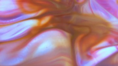 Soyut Organik Girdap, Ayrıntılı Yüzey Renkli Boyaları 'nda Sonsuz Gerçeküstü Hipnotize Etme.