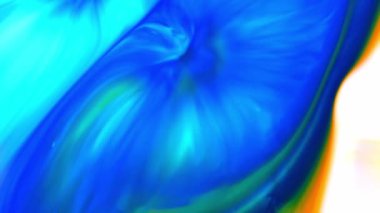 Soyut Organik Girdap, Ayrıntılı Yüzey Renkli Boyaları 'nda Sonsuz Gerçeküstü Hipnotize Etme.