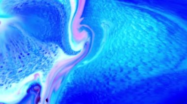 Soyut Organik Girdap, Ayrıntılı Yüzey Renkli Boyaları 'nda Sonsuz Gerçeküstü Hipnotize Etme.