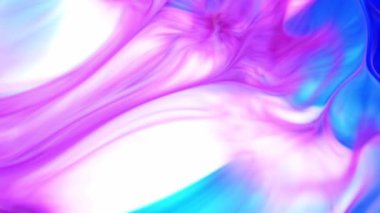 Soyut Organik Girdap, Ayrıntılı Yüzey Renkli Boyaları 'nda Sonsuz Gerçeküstü Hipnotize Etme.