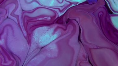 Soyut Organik Hipnotik Mürekkep Renkli Boya Yayılır