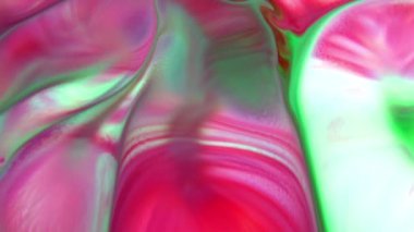 Soyut Organik Hipnotik Mürekkep Renkli Boya Yayılır