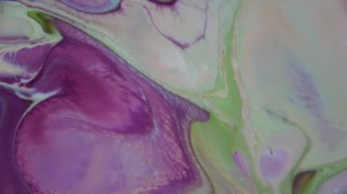 Soyut Organik Hipnotik Mürekkep Renkli Boya Yayılır