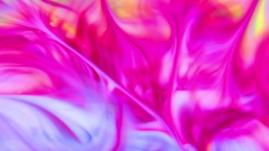 Bu video, yavaş çekimde yayılan koyu renkli boya karışımının aşırı yakın çekim görüntülerini içeriyor. Hareket grafiklerinde bileşik element olarak ve özel görsel efektlerde organik arka plan olarak kullanılabilir.