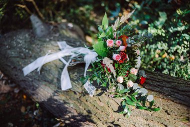 Buket düğün. Buket çiçek