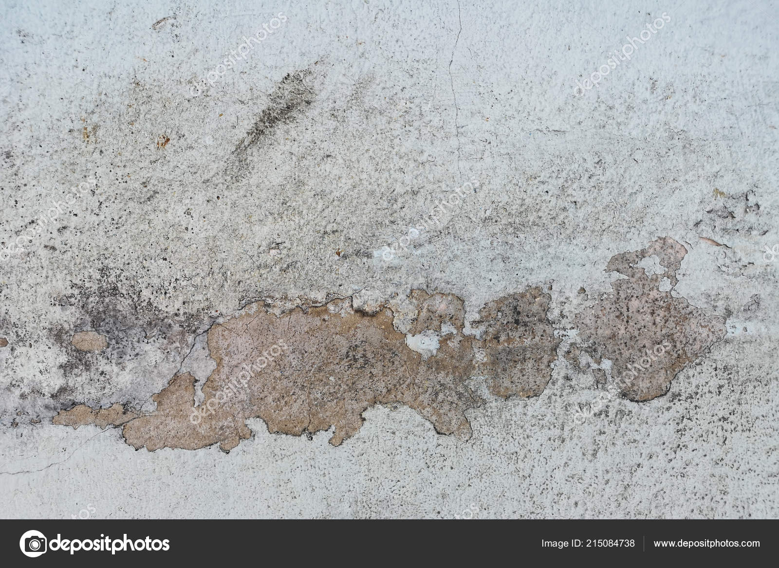 Rain Water Leaks Ceiling Causing Damage Peeling Paint Moldy