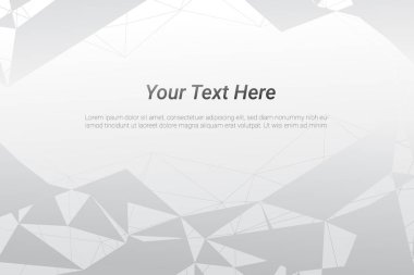 Soyut Çizgi Arka Planı . Vektör İllüstrasyon. Bağlantı Concep