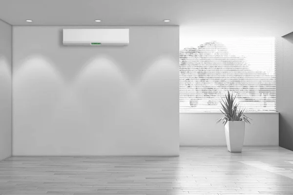 Modern Interior Air Conditioning Rendering Illustration — Stock Photo, Image