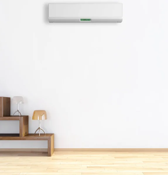 Modern Interior Air Conditioning Rendering Illustration — Stock Photo, Image