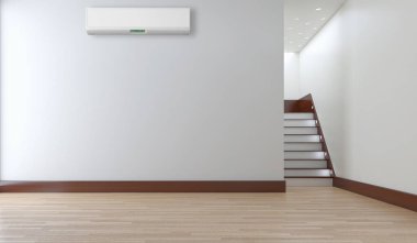 Klima 3d render çizim ile modern iç