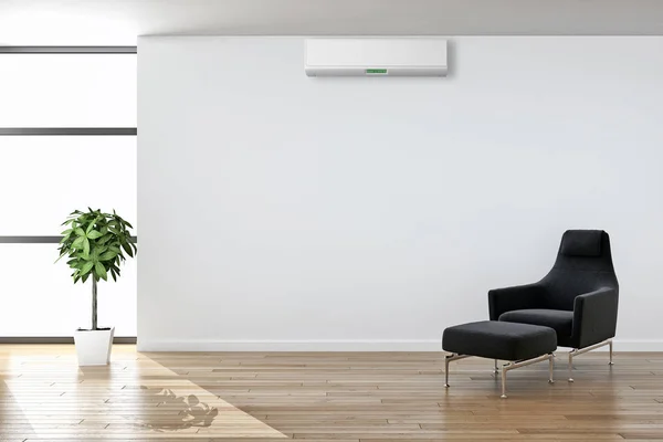 Modern Interior Air Conditioning Rendering Illustration — Stock Photo, Image