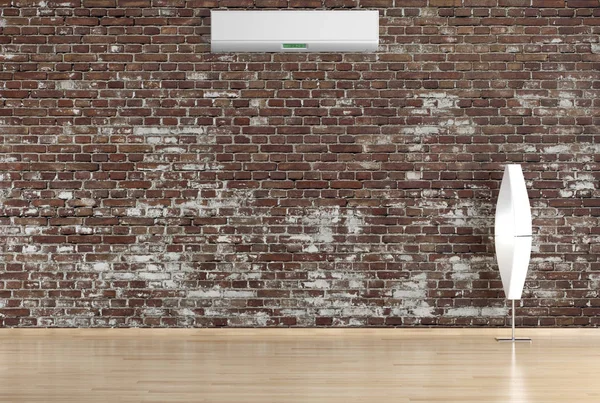 Klima 3d render çizim ile modern iç