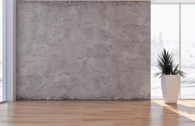 büyük lüks modern parlak iç daire Salon 3d render oluşturulan bilgisayar görüntü illüstrasyon 