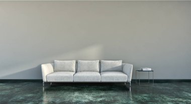 büyük lüks modern parlak iç daire Salon 3d render oluşturulan bilgisayar görüntü illüstrasyon