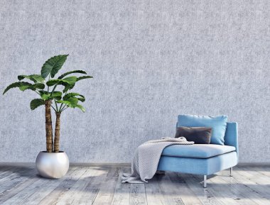 büyük lüks modern parlak iç daire oturma oda 3d render oluşturulan bilgisayar görüntü illüstrasyon