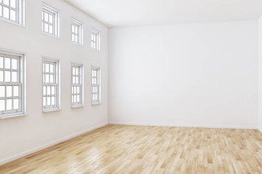 büyük lüks modern parlak iç oturma odası 3d işleme bilgisayar dijital görüntü illüstrasyon