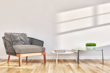 görüntü değil fotoğraf ve değil özel mülkiyet büyük lüks modern parlak iç oda illüstrasyon 3d işleme bilgisayar oluşturulan