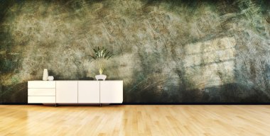 görüntü değil fotoğraf ve değil özel mülkiyet büyük lüks modern parlak iç oda illüstrasyon 3d işleme bilgisayar oluşturulan