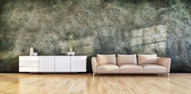 görüntü değil fotoğraf ve değil özel mülkiyet büyük lüks modern parlak iç oda illüstrasyon 3d işleme bilgisayar oluşturulan