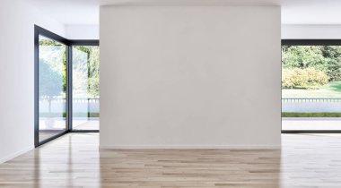 görüntü değil fotoğraf ve değil özel mülkiyet büyük lüks modern parlak iç oda illüstrasyon 3d işleme bilgisayar oluşturulan