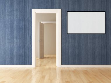 büyük lüks modern parlak iç mekanları ile sahte poster çerçeve resimde 3d render oluşturulan bilgisayar görüntüsü değil fotoğraf ve özel özelliği