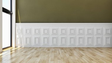 görüntü değil fotoğraf ve değil özel mülkiyet büyük lüks modern parlak iç oda illüstrasyon 3d işleme bilgisayar oluşturulan