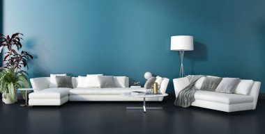 görüntü değil fotoğraf ve değil özel mülkiyet büyük lüks modern parlak iç oda illüstrasyon 3d işleme bilgisayar oluşturulan