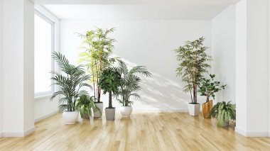 büyük lüks modern parlak iç oturma odası 3d işleme bilgisayar dijital görüntü illüstrasyon