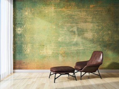 büyük lüks modern parlak iç oturma odası 3d işleme bilgisayar dijital görüntü illüstrasyon