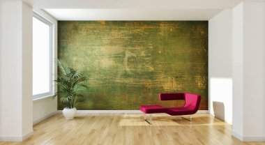 büyük lüks modern parlak iç oturma odası 3d işleme bilgisayar dijital görüntü illüstrasyon