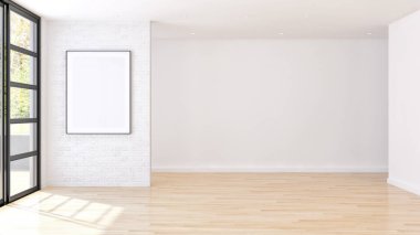 büyük lüks modern parlak iç oturma odası 3d işleme bilgisayar dijital görüntü illüstrasyon