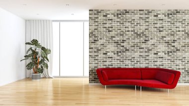 büyük lüks modern parlak iç oturma odası 3d işleme bilgisayar dijital görüntü illüstrasyon