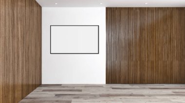 büyük lüks modern parlak iç mekanları ile alay poster çerçeve ben