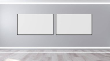 büyük lüks modern parlak iç mekanları ile alay poster çerçeve ben