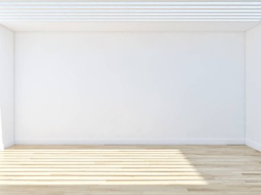 büyük lüks modern parlak iç Oda illüstrasyon 3d render